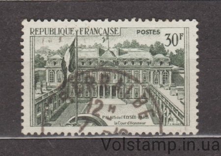 1959 France Stamp (Elysee Palace (Paris)) Used №1232