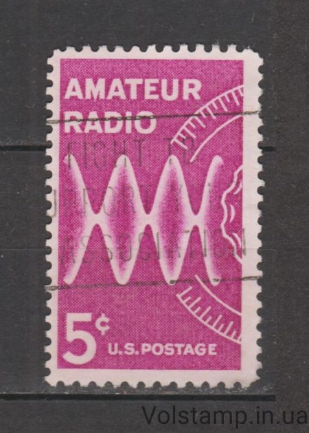 1964 США Марка (Любительское радио) Гашеная №875