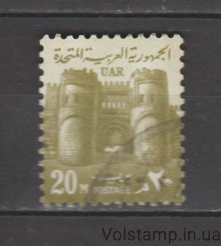 1967 Єгипет Марка (національні символи) Гашена №863