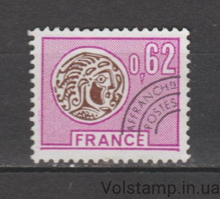 1976 Франция Марка (Галльская монета) MH №1973