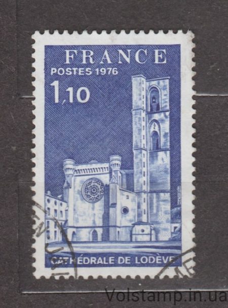 1976 Франция Марка (Лодевский собор) Гашеная №1999