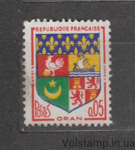 1960 Франция Марка (Оран) MH №1321