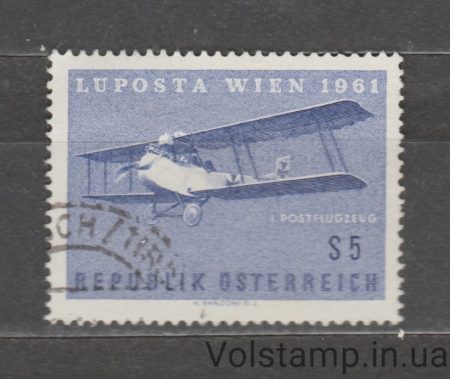 1961 Австрия Марка (Выставка марок LUPOSTA, Вена) Гашеная №1085