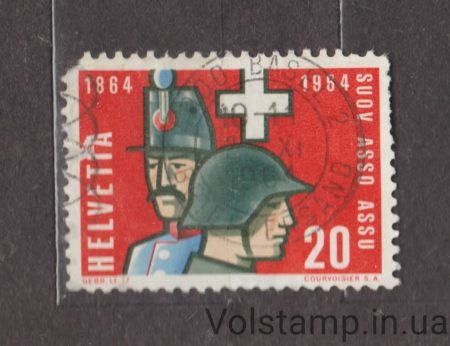 1964 Швейцария Марка (Швейцарская ассоциация сержантов) Гашеная №793