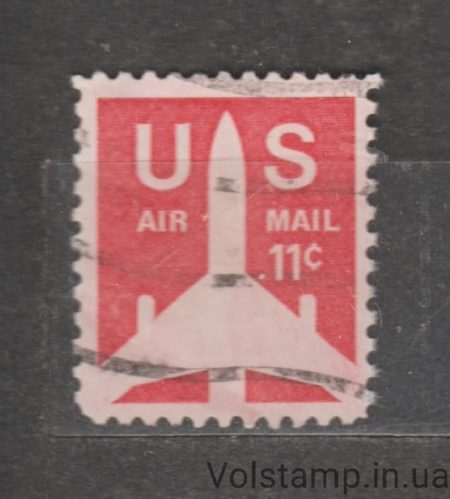 1971 США Марка (Авіапошта) Гашена №1029