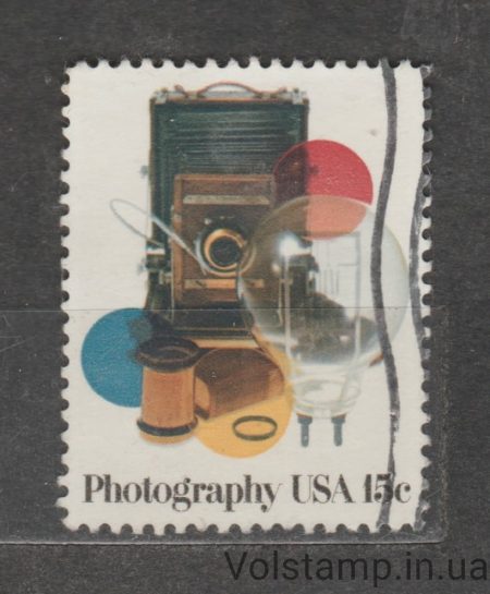 1978 США Марка (Фотография) Гашеная №1351