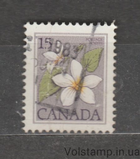 1979 Canada Stamp (Flowers) Used №745