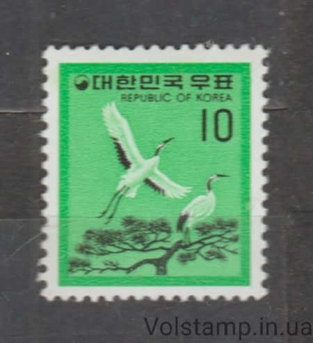 1979 Корея Південна Марка (Червонокорончастий журавель) MNH №1162