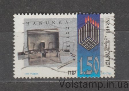 1995 Israel Stamp (Hanukkah) Used №1350