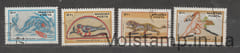1978 Венгрия Серия марок (51-й День марок – Римская мозаика) Гашеные №3310-3313