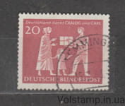 1963 Німеччина, Федеративна Республіка Марка (CRALOG та CARE, організації допомоги) Гашена №390