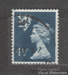 1974 United Kingdom: Regional Issues of Scotland Stamp (Queen Elizabeth II) Used №21