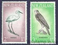 1961 New Zealand series of stamps (birds) MNH №416-417
