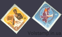 1961 серия марок День освобождения Африки №2474-2475
