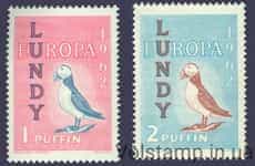 1962 Великобританія (Ланди) Не повна серія марок (Птахи) MNH