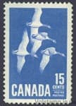 1963 Канада Марка (Птицы) С наклейкокй №357