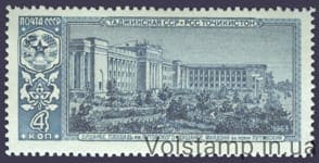 1963 марка Столица Таджикской ССР-Душанбе №2880