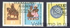 1969 НДР Серія марок (Мистецтво) Гашені №1521-1523