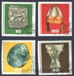 1970 НДР Серія марок (Мистецтво, музей) Гашені №1553-1556