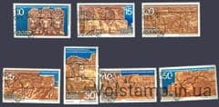 1970 GDR series of stamps (Art, Sculpture) Used №1584-1590