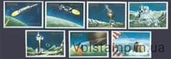 1970 Сомали Серия марок (Космос, первая пилотируемая посадка на Луну) MNH №I-VII