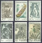 1971 Чехословакия Серия марок (Графическое искусство, Живопись) MNH №1981-1986