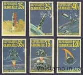 1971 Габон Серия марок (Космос, Аполлон 14) MNH №403-408