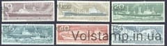 1971 НДР Серія марок (Кораблі, транспорт) Гашені №1693-1698