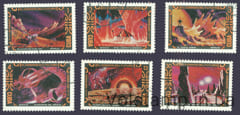 1974 Куба Серия марок (Космические путешествия будущего) Гашеные №1956-1961