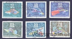 1976 GDR Series stamps (Fish) Used №2176-2181