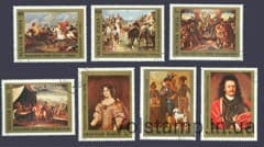1976 Венгрия Серия марок (300-й день рождения князя Ракоци II - Картины) Гашеные №3108-3114