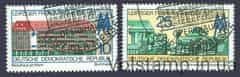 1977 НДР Серія марок (Лейпцизька весняний ярмарок) Гашені №2208-2209