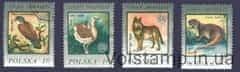 1977 Poland Series stamps (Birds, Fauna) Used №2504-2507