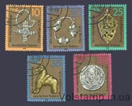1978 GDR series of stamps (art, museum) Used №2303-2307