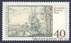 1980 Germany stamp (500 years since the birth of Altrecht Altdorfer) MNH №1067