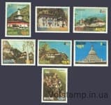 1981 Bhutan series of stamps (temples) MNH №749-755