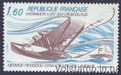 1982 Франція Марка (Авіація, Гідролітак) MNH №2370