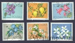 1984 Польща Серія марок (Кучеряві рослини) Гашені №2906-2911
