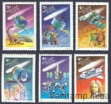 1986 Венгрия Серия марок (Космос, Комета Галлея) MNH №3805-3810