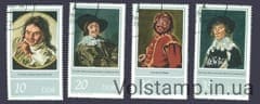 1989 ГДР Серия марок (Живопись) Гашеные №2543-2546