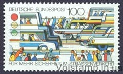 1991 Германия ФРГ Марка (Автомобили, Дорожная безопасность) MNH №1554