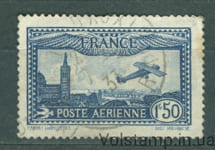 1930 Франция марка (Самолет, Авиация) Гашеная №255