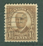 1930 США марка (Личность, Уоррен Г. Хардинг, президент) Гашеная №262