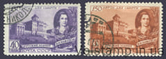 1949 серия марок 150 лет со дня смерти архитектора В. И. Баженова - Гашеные №1328-1329