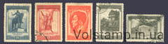 1951 серия марок Чехословацкая Республика - Гашеные + 1 MH №1572-1576