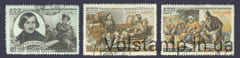 1952 серия марок 100 лет со дня смерти Н. В. Гоголя (1809-1852) - Гашеная №1587-1589