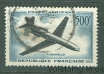 1957 Франция марка (Самолет, Авиация) Гашеная №1120