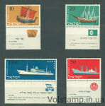 1958 Израиль серия марок (Корабли) MNH №160-163