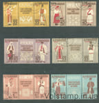 1958 Румыния серия марок (Культура, костюмы) Гашеные №738-749A