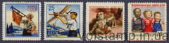 1958 серия марок Международный день защиты детей - MNH №2066-2069